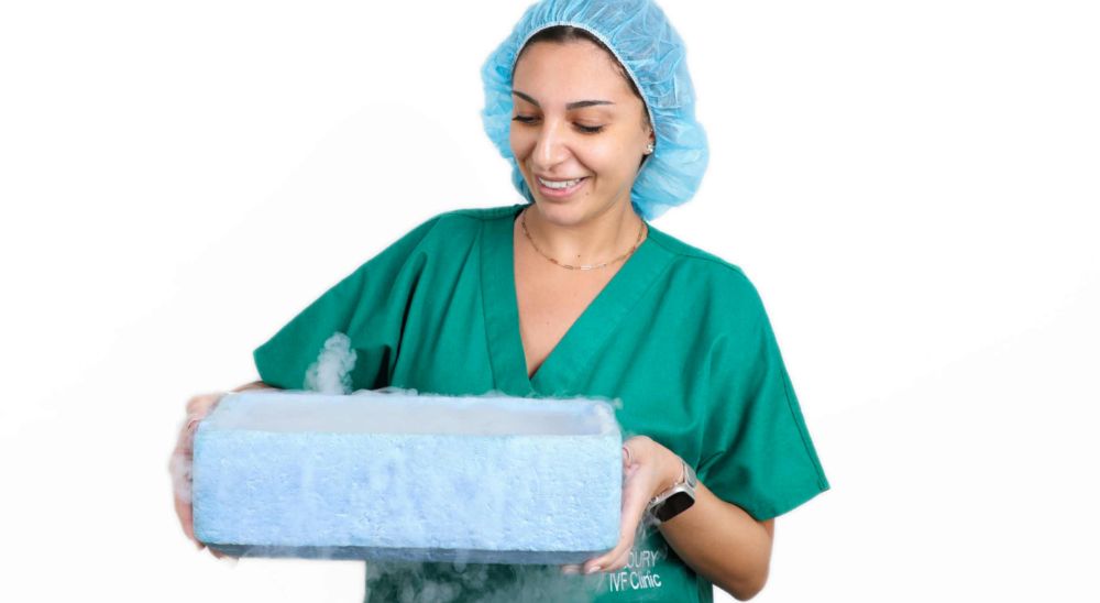 Freeze-all strategy is commonly used in Azoury IVF lebanon Clinic
